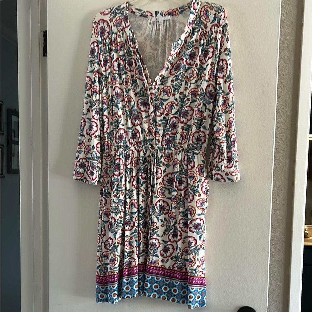 Floral V-Neck Dress from DR2